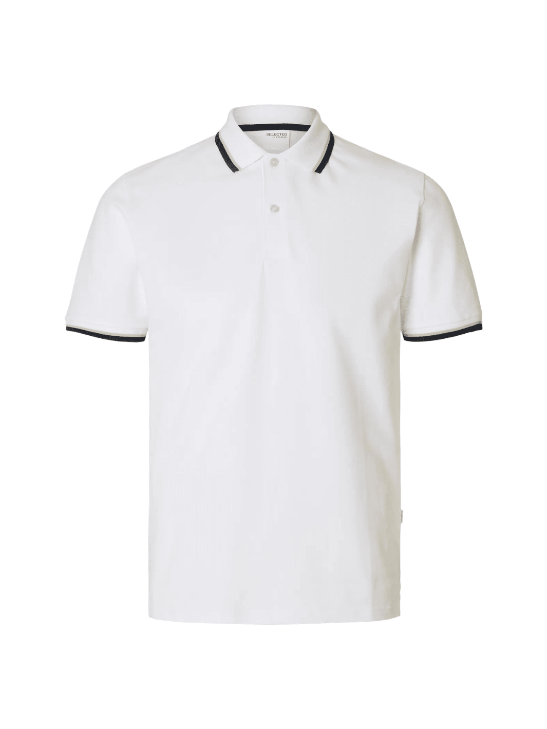 Selected Hvid Atlas Sport Polo Hvid Selected