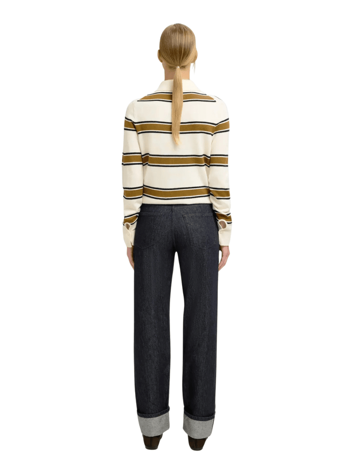 Selected Sorte Straight Denim Jeans Til Damer 25/32 Selected