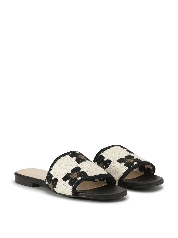 Shoe Biz Denver Sandal I Hæklet Design 36 Shoe Biz