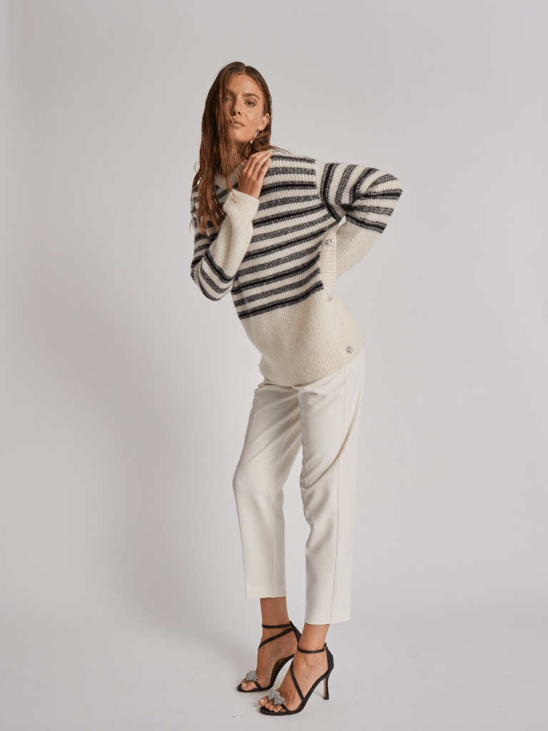 Sort Amy Custommade Satin Stilet Med Palliet Hjerte 36 Custommade