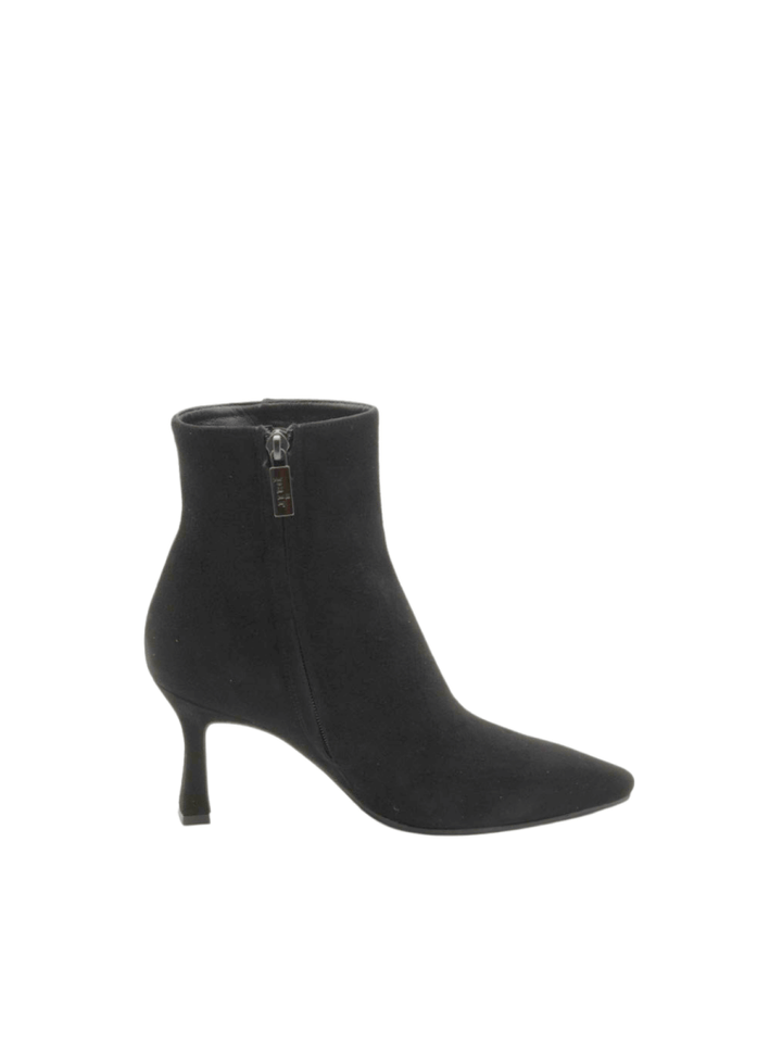 Sort Apair Elora Halvstøvle Med 7cm Hæl 35 Apair