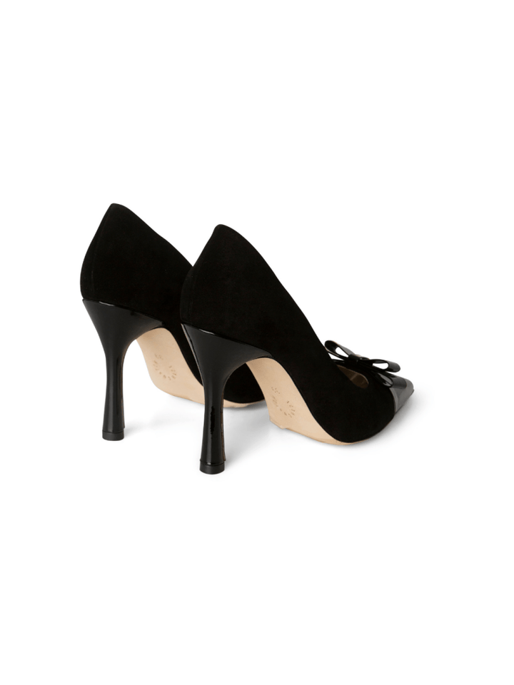 Sort Custommade Awa Stilet i Ruskind 36 Custommade