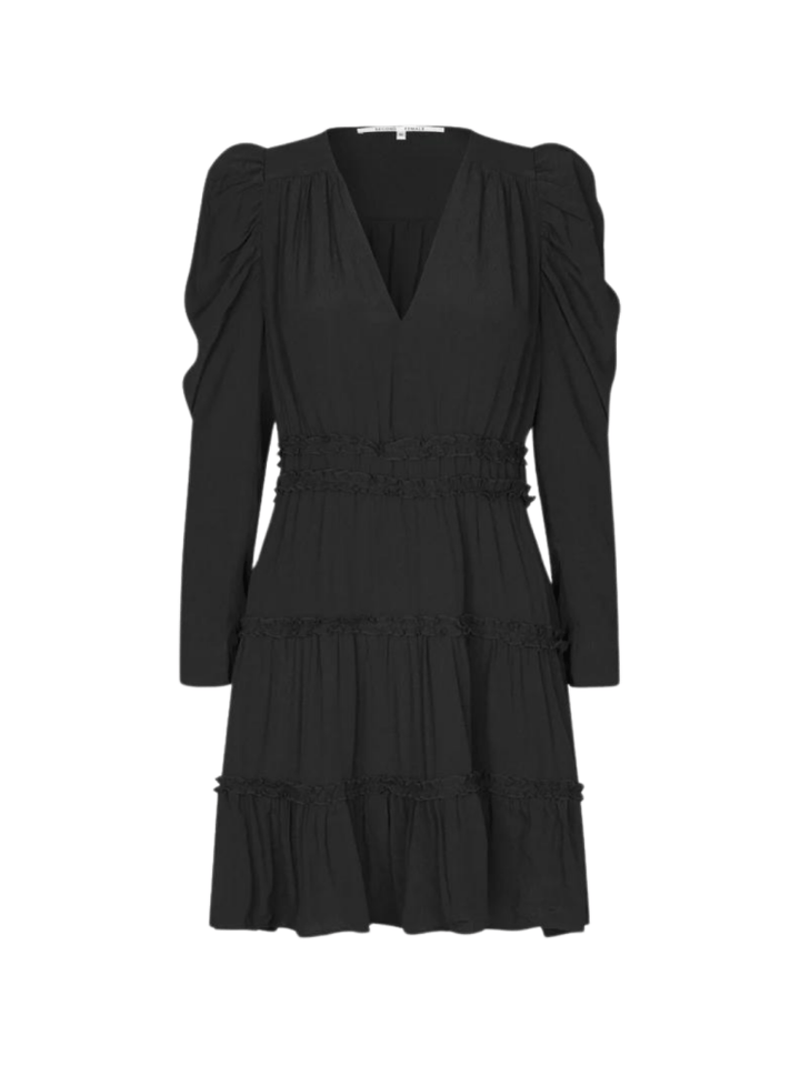 Sort Second Female Heavenly Kjole XS Second Female