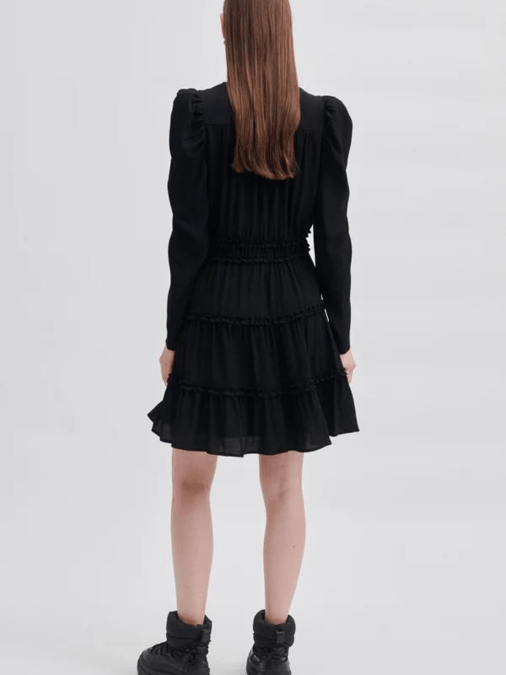 Sort Second Female Heavenly Kjole XS Second Female