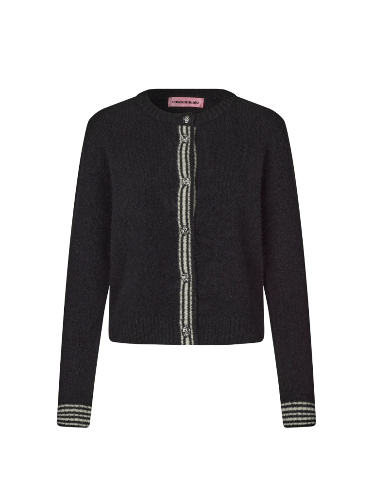 Sort Valencia Custommade Strik Cardigan 34/XS Custommade