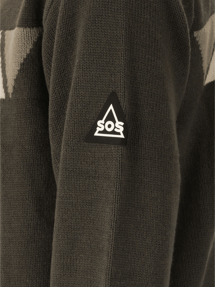 SOS Aboda Unisex Windbreaker Armygrøn XS SOS Sportgroup