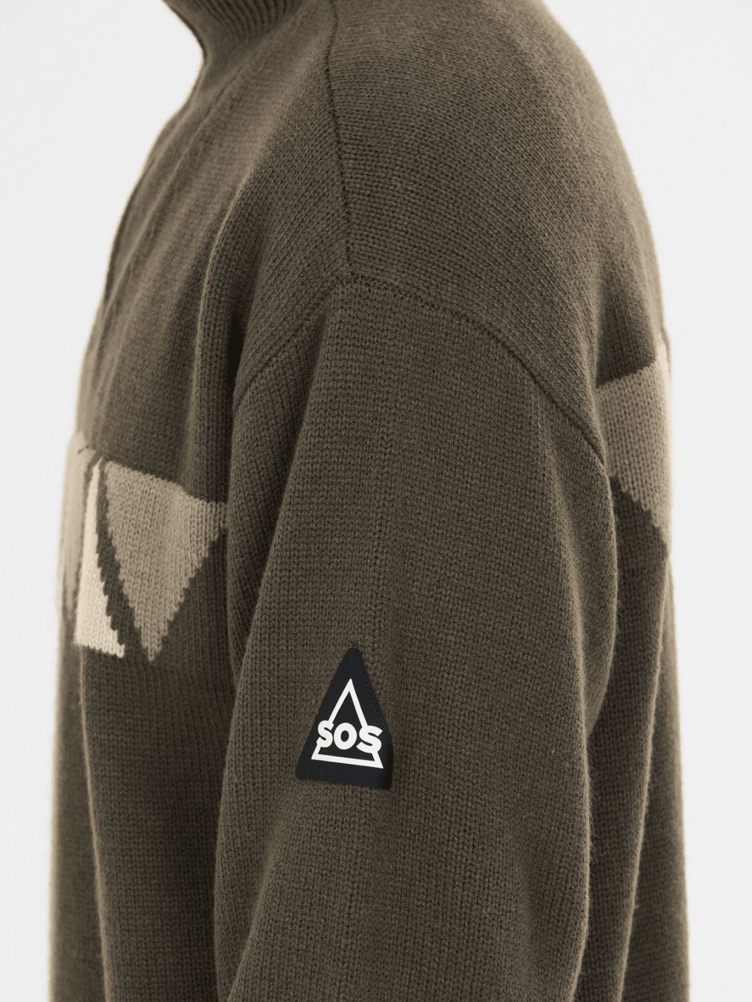 SOS Aboda Unisex Windbreaker Armygrøn XS SOS Sportgroup