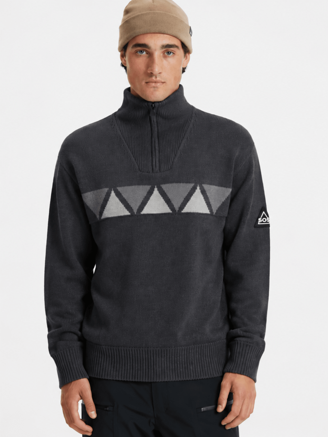 SOS Aboda Windbreaker Koksgrå S SOS Sportgroup