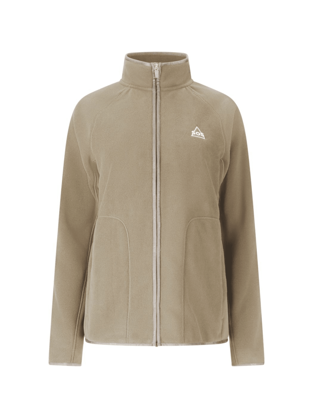 SOS Beige Munson Gennemlynet Damefleece XS SOS Sportgroup