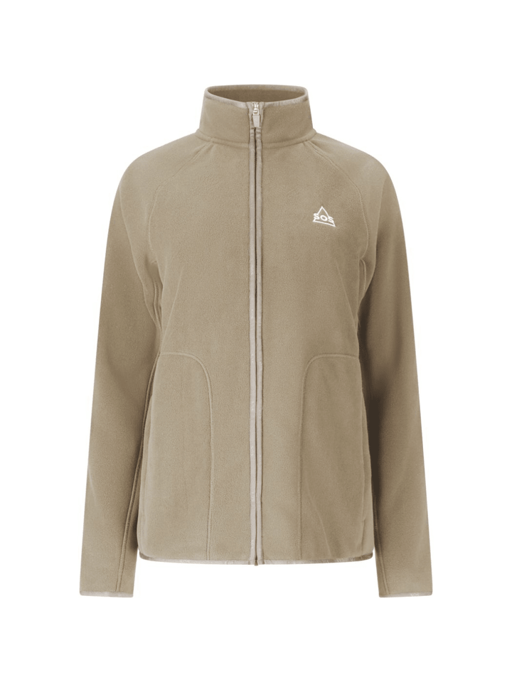 SOS Beige Munson Gennemlynet Damefleece XS SOS Sportgroup