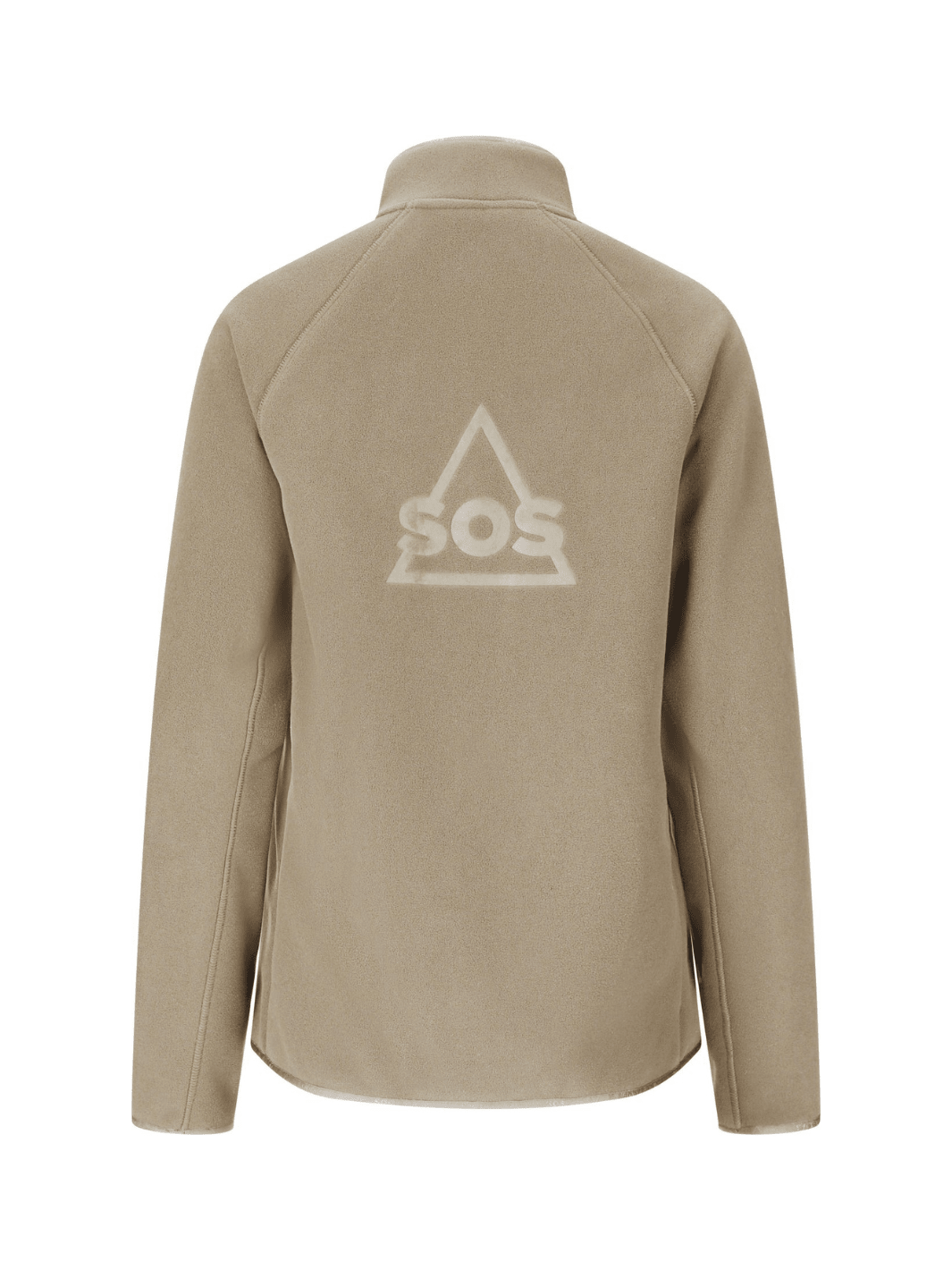 SOS Beige Munson Gennemlynet Damefleece XS SOS Sportgroup