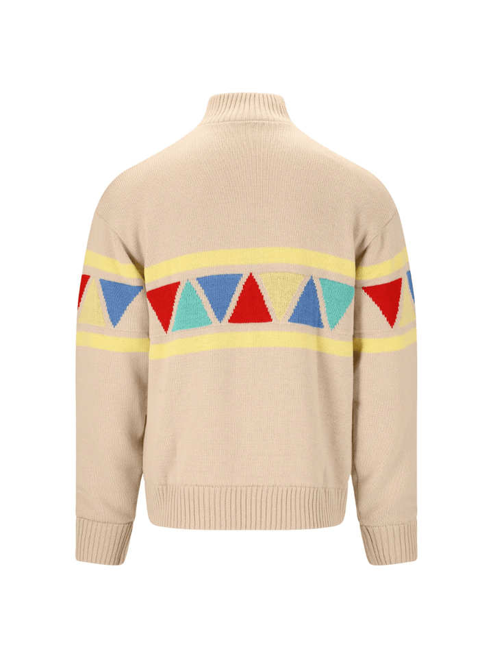 SOS Beige Uni Retro Windbreaker XS SOS Sportgroup
