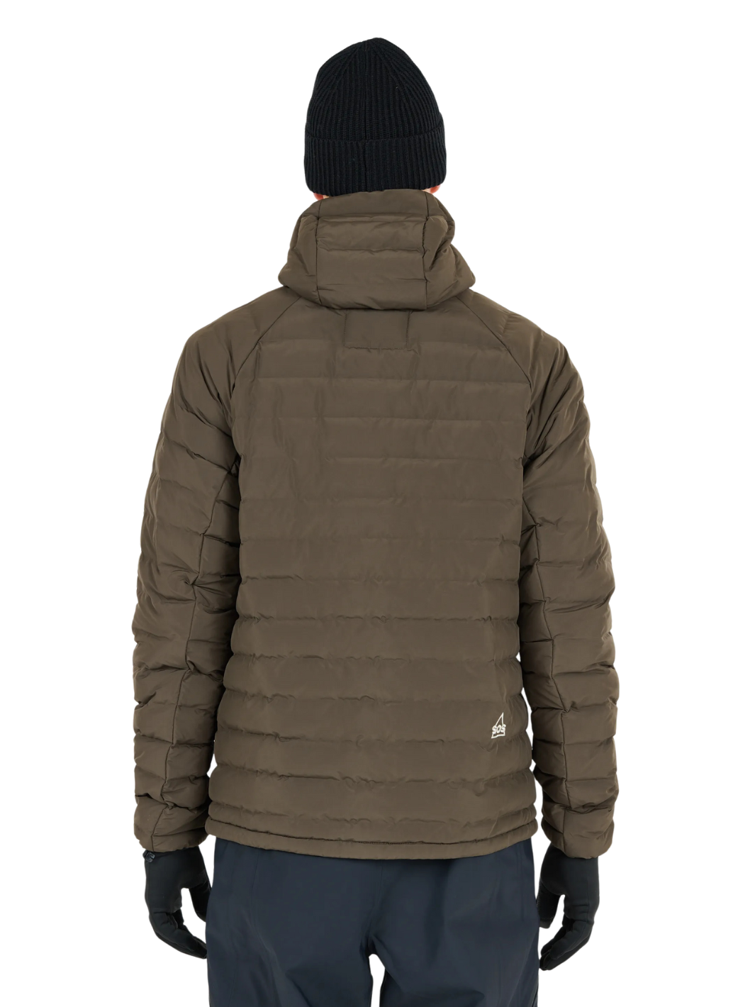 SOS Brun Furano Isoleret Jakke.  Den er fremstillet af 100 % polyester og giver optimal beskyttelse mod vind og vejr. 