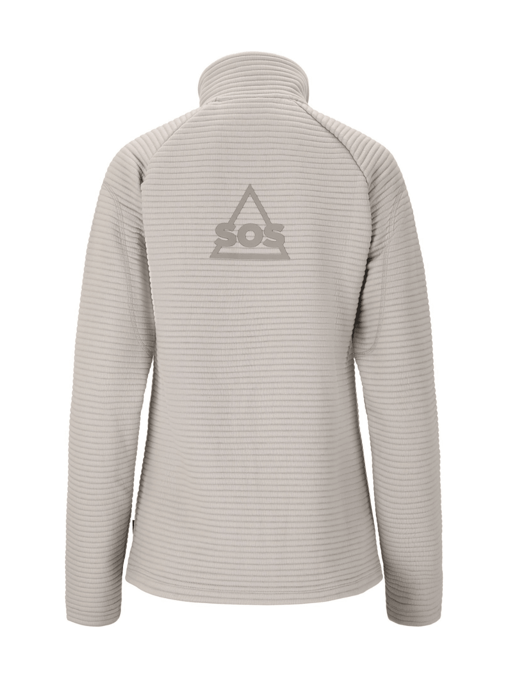 SOS Grå Muju Gennemlynet Dame Midlayer XS SOS Sportgroup