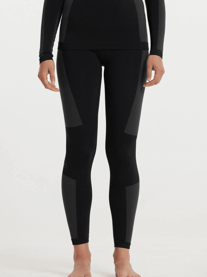 SOS Sort Kalmar Baselayer Lange Dame Underbukser S/M SOS Sportgroup