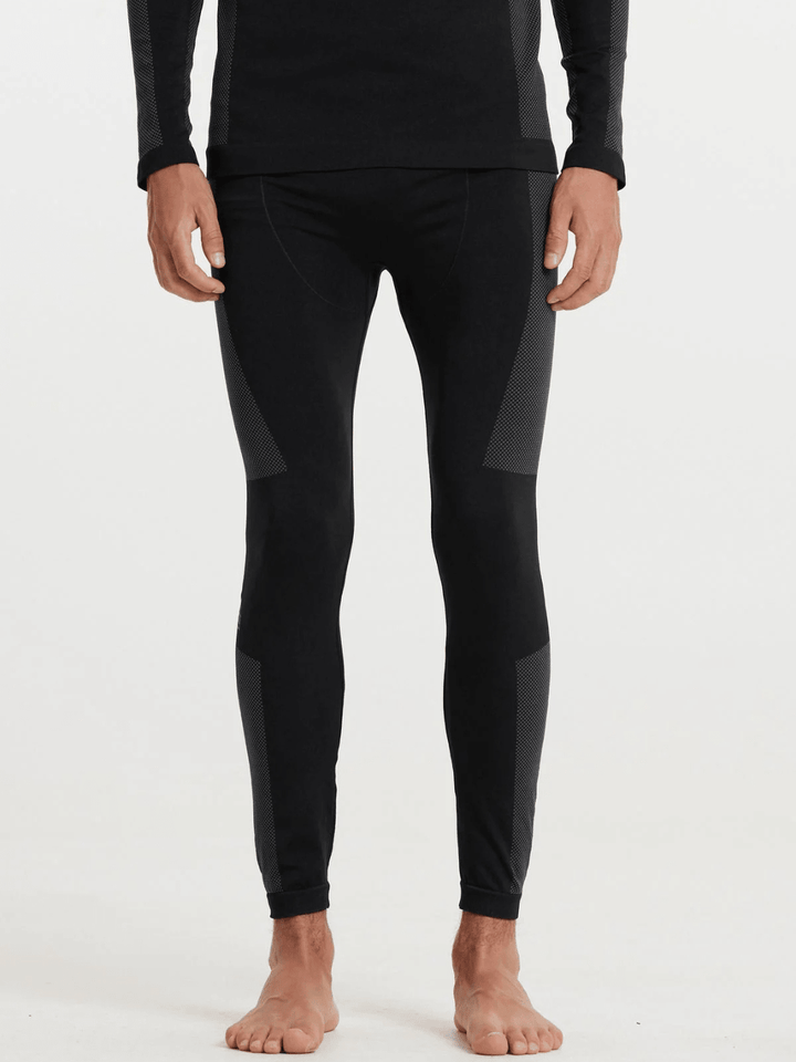 SOS Sort Kalmar Baselayer Lange Herre Underbukser S/M SOS Sportgroup