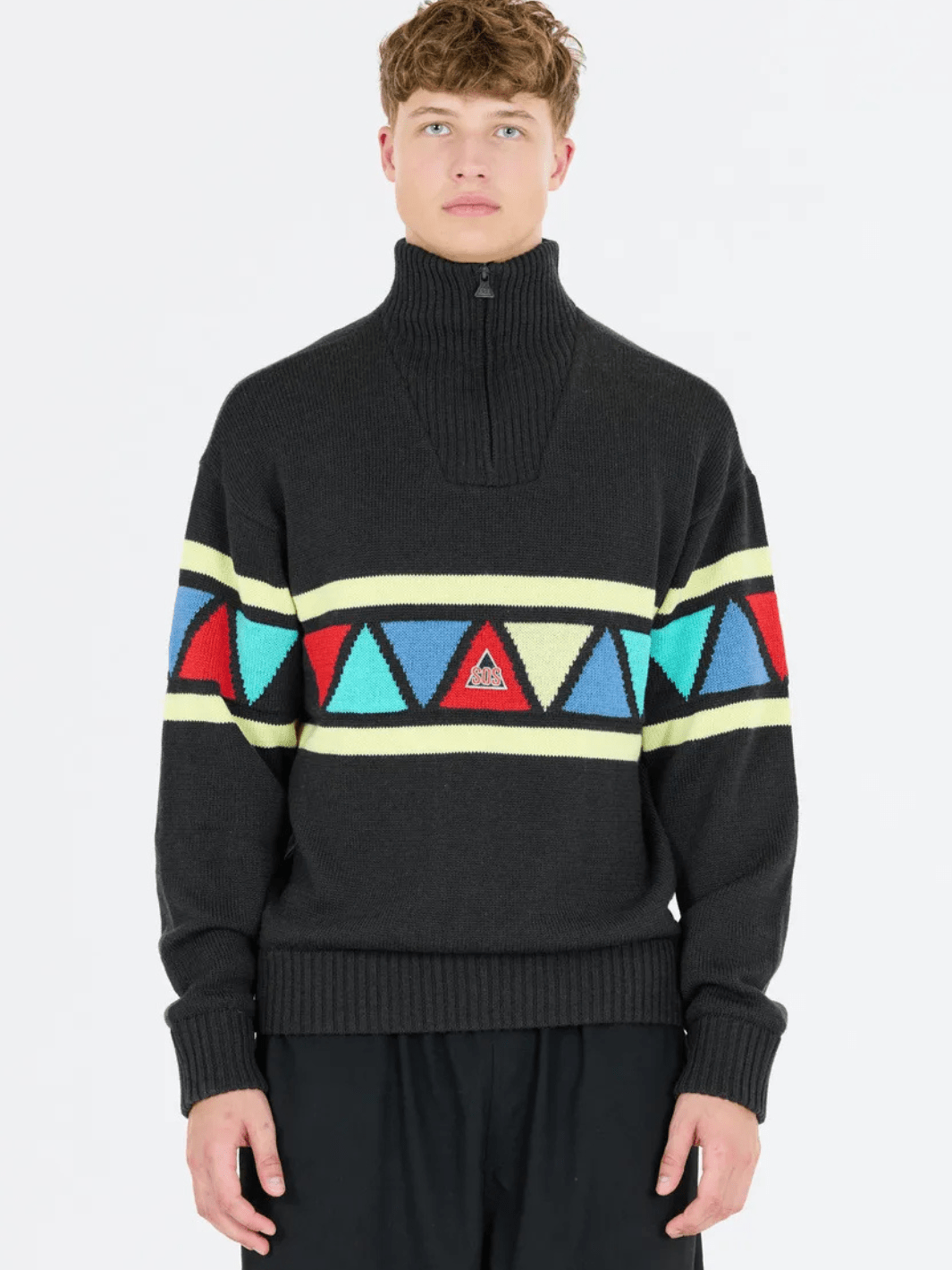 SOS Sort Uni Retro Windbreaker XS SOS Sportgroup