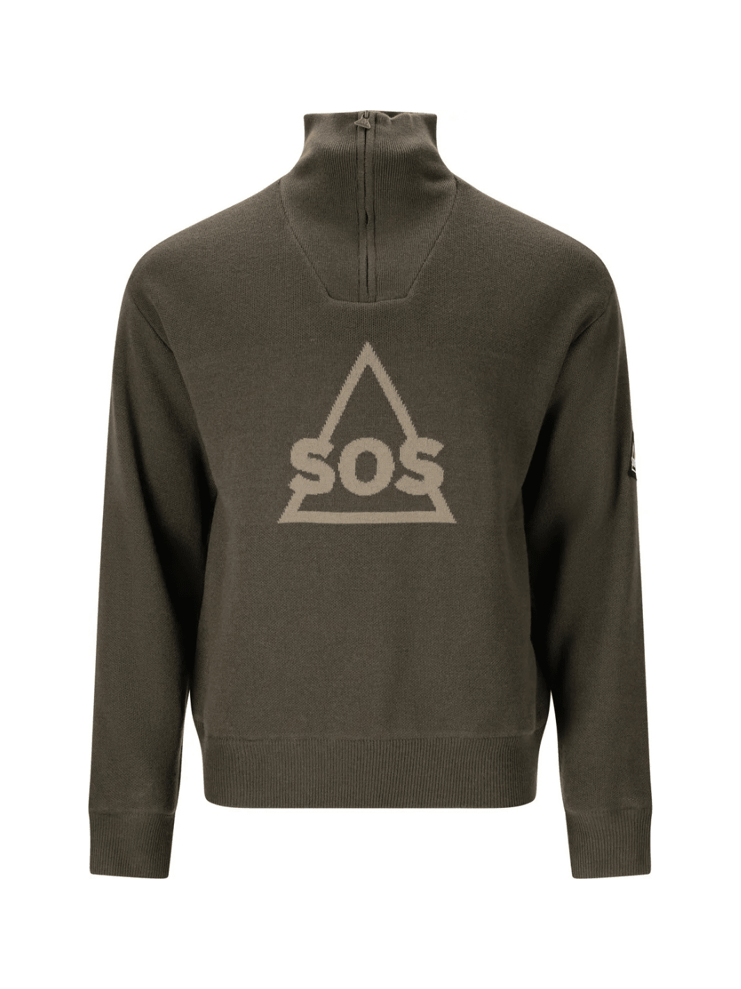 SOS Tignes Windbreaker Armygrøn S SOS Sportgroup
