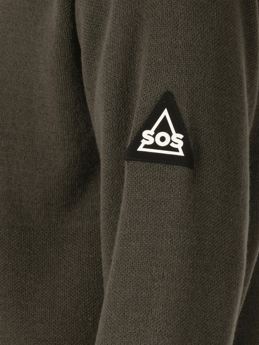 SOS Tignes Windbreaker Armygrøn S SOS Sportgroup