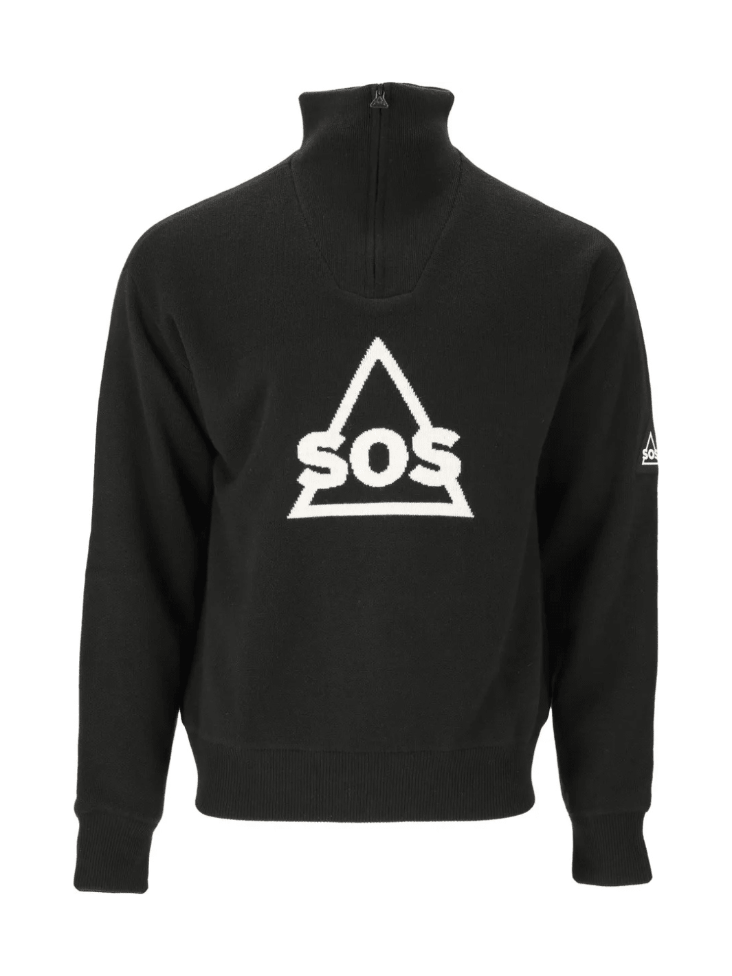 SOS Tignes Windbreaker Sort L SOS Sportgroup