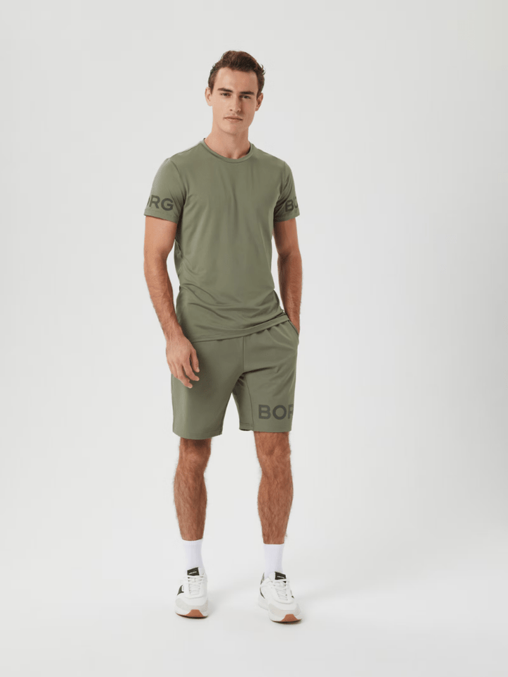 Støvet Grøn Björn Borg Performance Shorts M Björn Borg