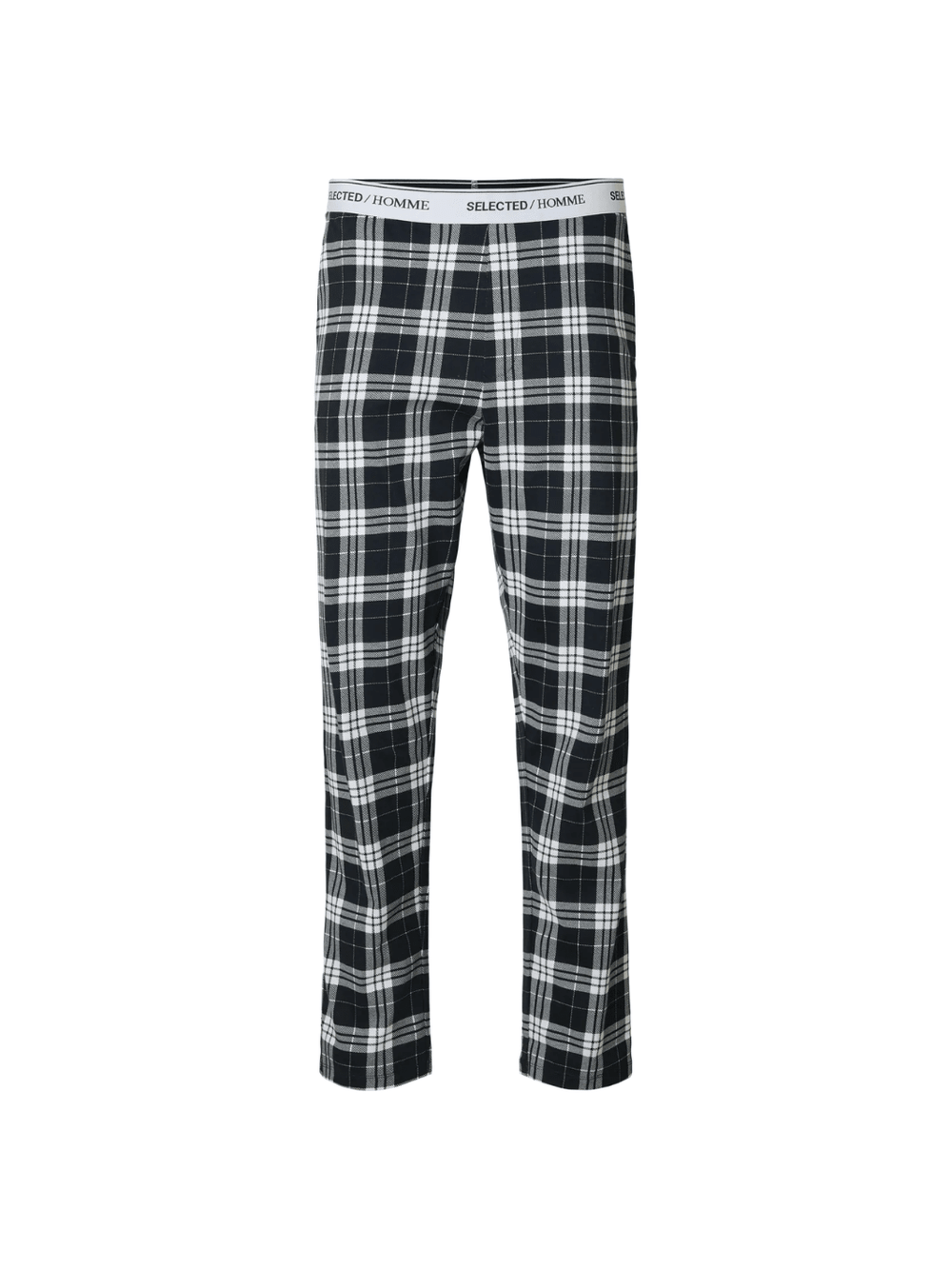 Ternede Selected Homme Pyjamas Bukser i Sort - Hvid S Selected