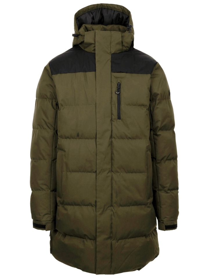 Trespass Armygrøn Clipster Casual Frakke M Trespass