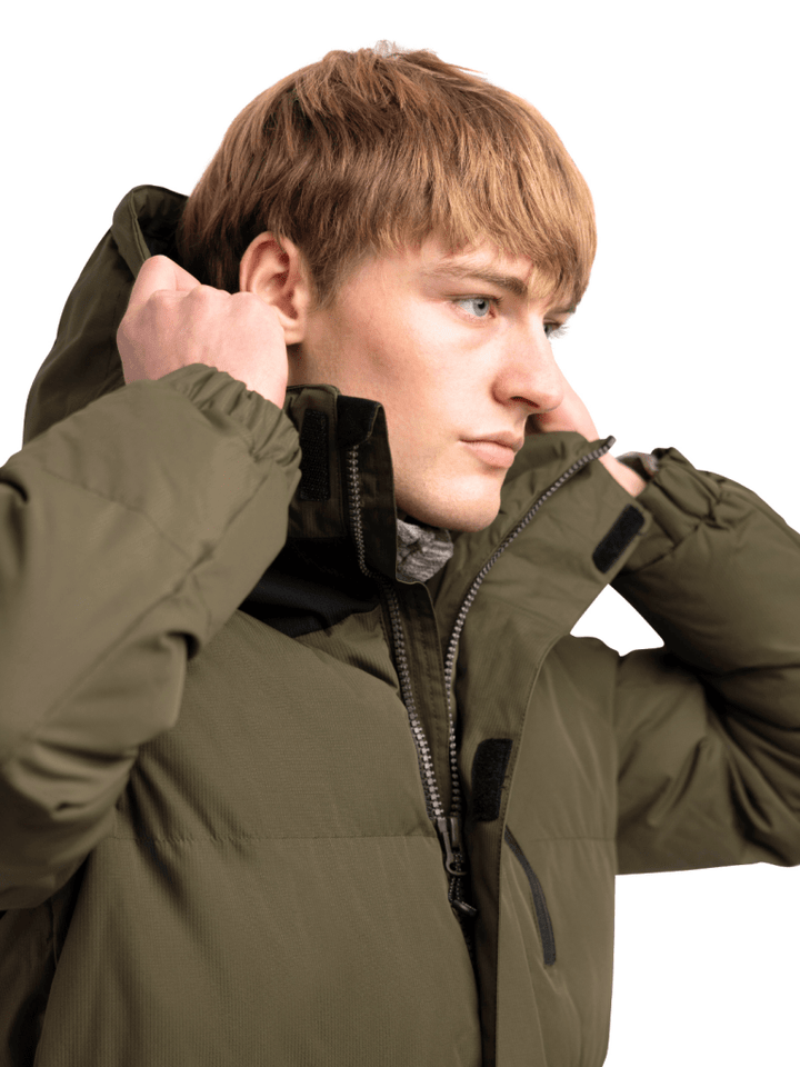 Trespass Armygrøn Clipster Casual Frakke M Trespass