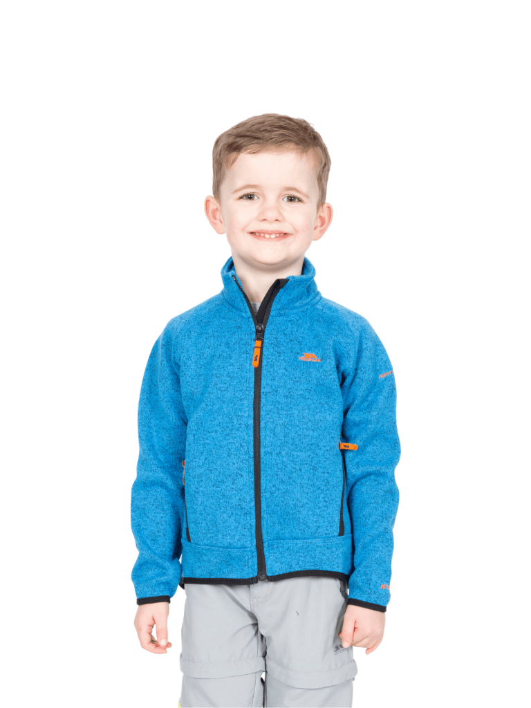 Trespass Blå Mario Børnefleece 3 - 4 år Trespass