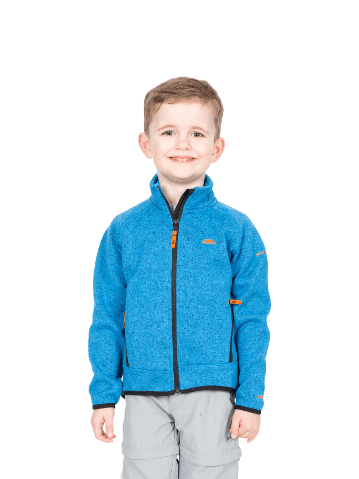 Trespass Blå Mario Børnefleece 3 - 4 år Trespass