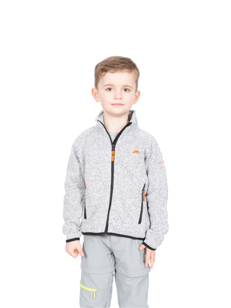 Trespass Grå Mario Børnefleece 3 - 4 år Trespass