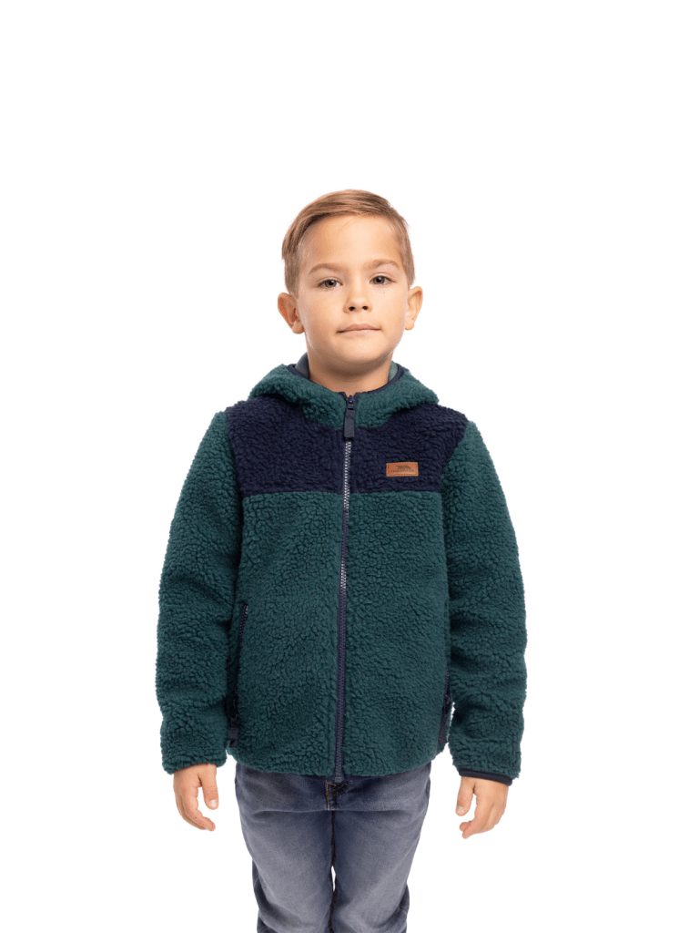Trespass Grøn Lindenn Børnefleece 3 - 4 år Trespass