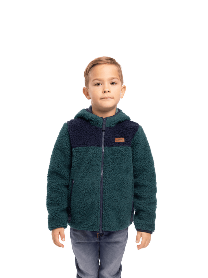 Trespass Grøn Lindenn Børnefleece 3 - 4 år Trespass