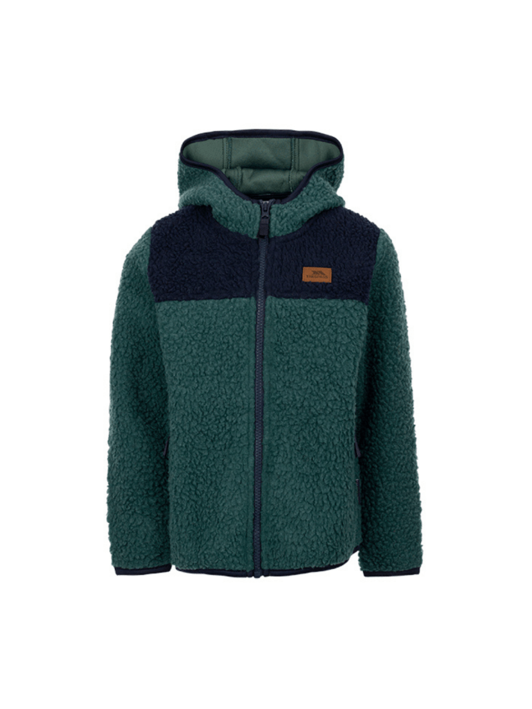 Trespass Grøn Lindenn Børnefleece 3 - 4 år Trespass