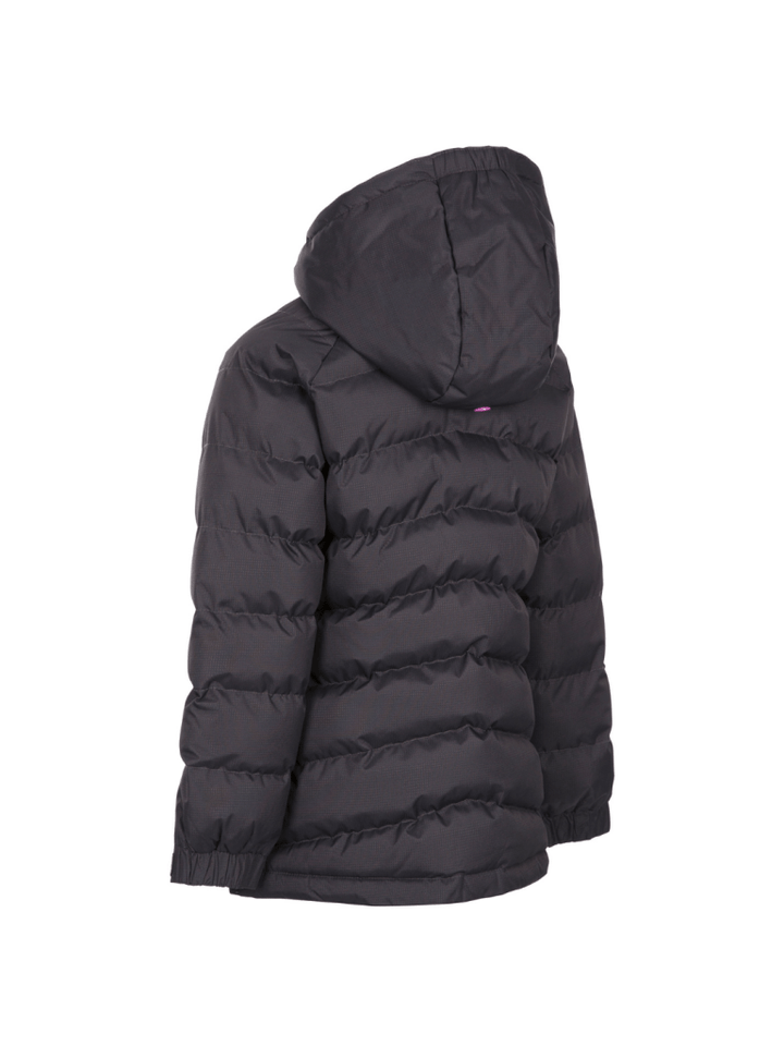 Trespass Koksgrå Amira Pige Dynejakke 3 - 4 år Trespass