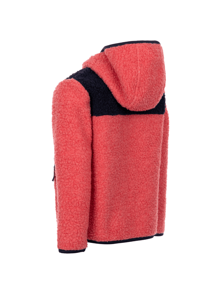 Trespass Koralrød Lindenn Børnefleece 3 - 4 år Trespass