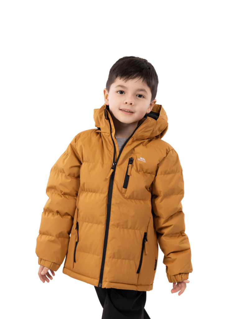 Trespass Korngul Tuff Børne Dynejakke 3 - 4 år Trespass