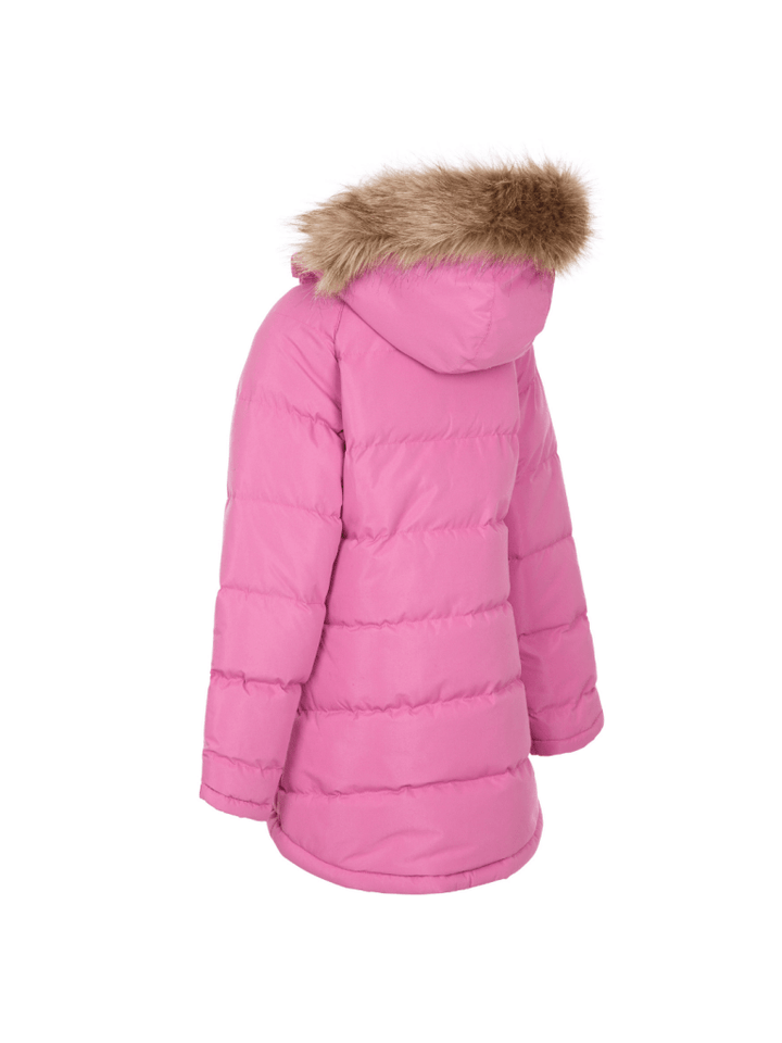 Trespass Pink Unique Pige Dynejakke 3 - 4 år Trespass