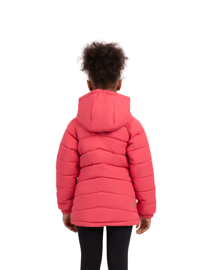 Trespass Rød Amira Pige Dynejakke 3 - 4 år Trespass