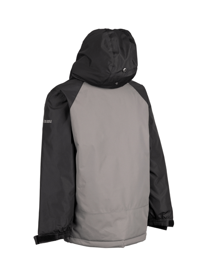 Trespass Sort - Grå Discover Børne Ski - Vinterjakke 3 - 4 år Trespass