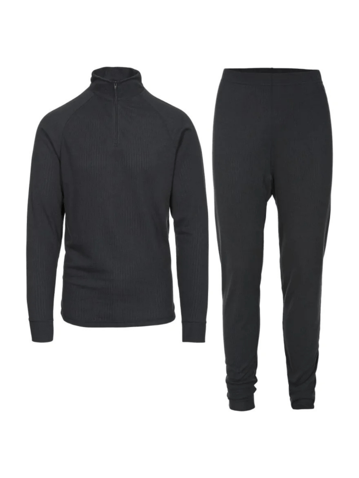 Trespass Sort Unite360 Unisex Skiundertøj XXS Trespass