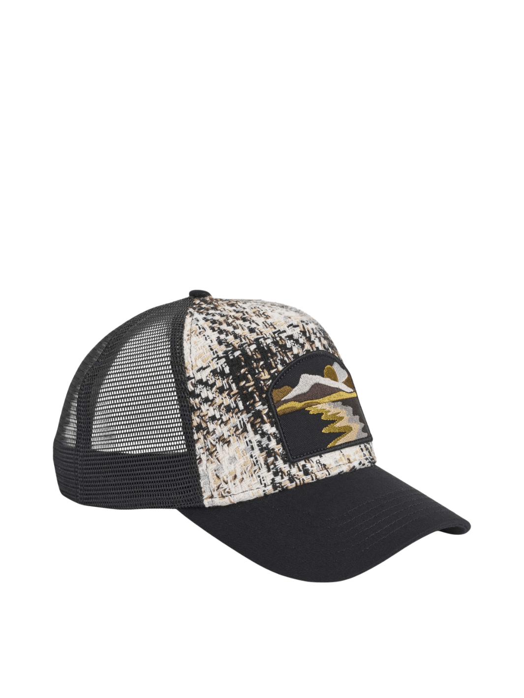 Upfront Aslan Checked Trucker Cap Strikket Med Logo One Size Upfront