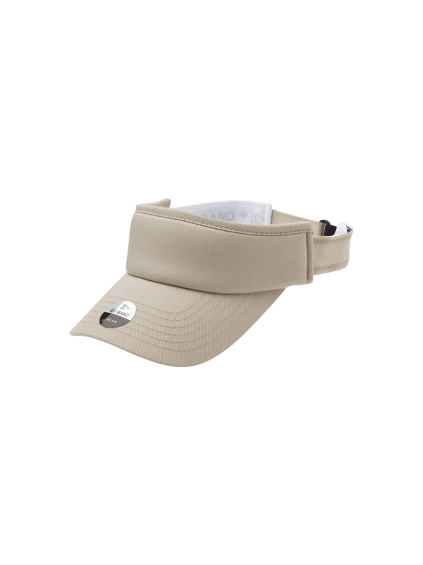 Upfront Beige Sunvisor Cap One Size Upfront