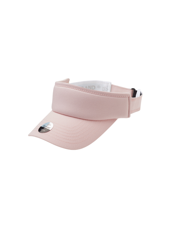 Upfront sunvisor i lyserød med justerbar velcro-lukning  Giver et let og sporty look. 