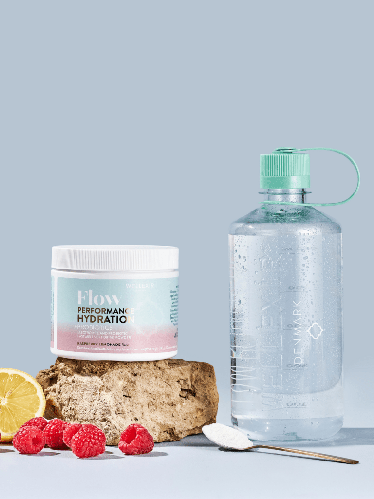 Wellexir Flow Hydration Hindbær 300G Wellexir