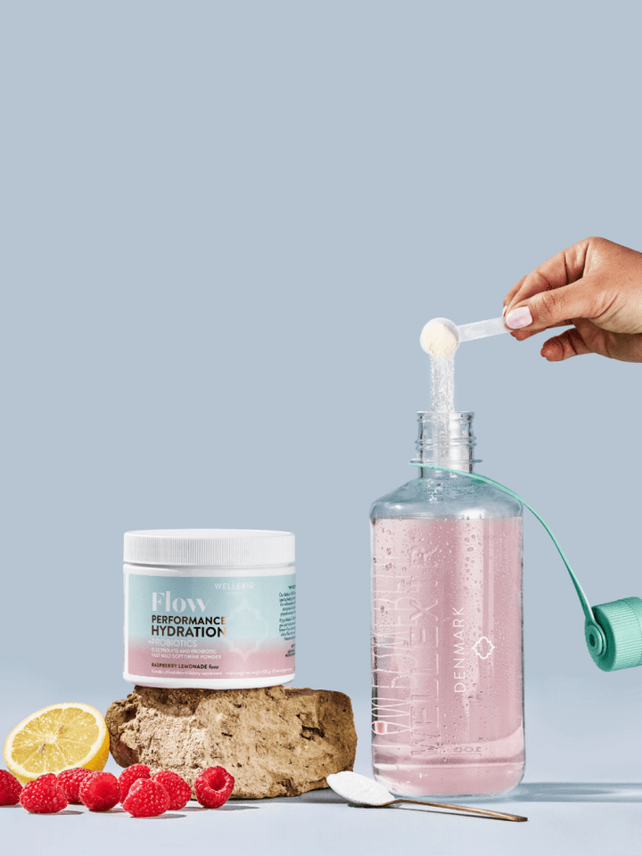 Wellexir Flow Hydration Hindbær 300G Wellexir