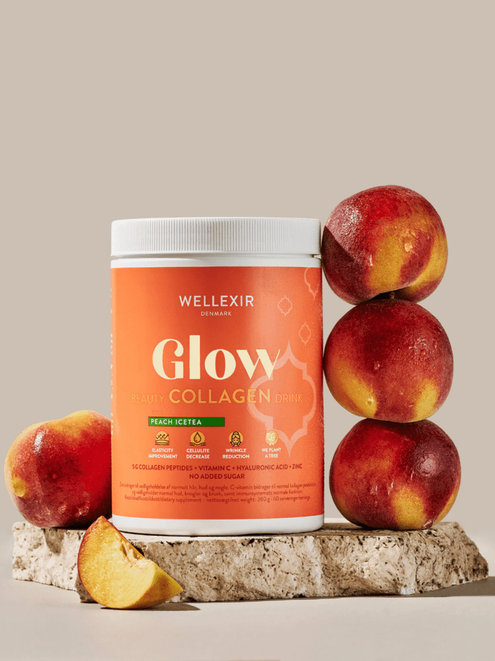 Wellexir Glow Beauty Drink - Peach Icetea - 360G Wellexir