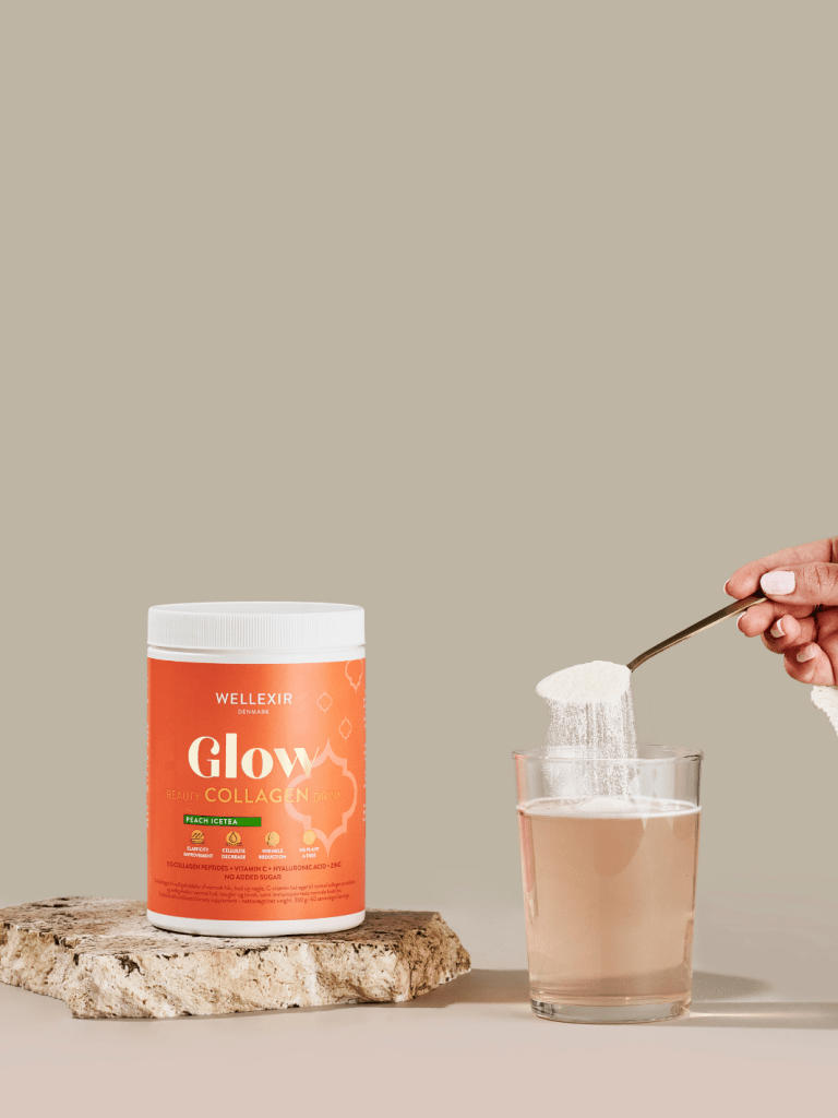 Wellexir Glow Beauty Drink - Peach Icetea - 360G Wellexir