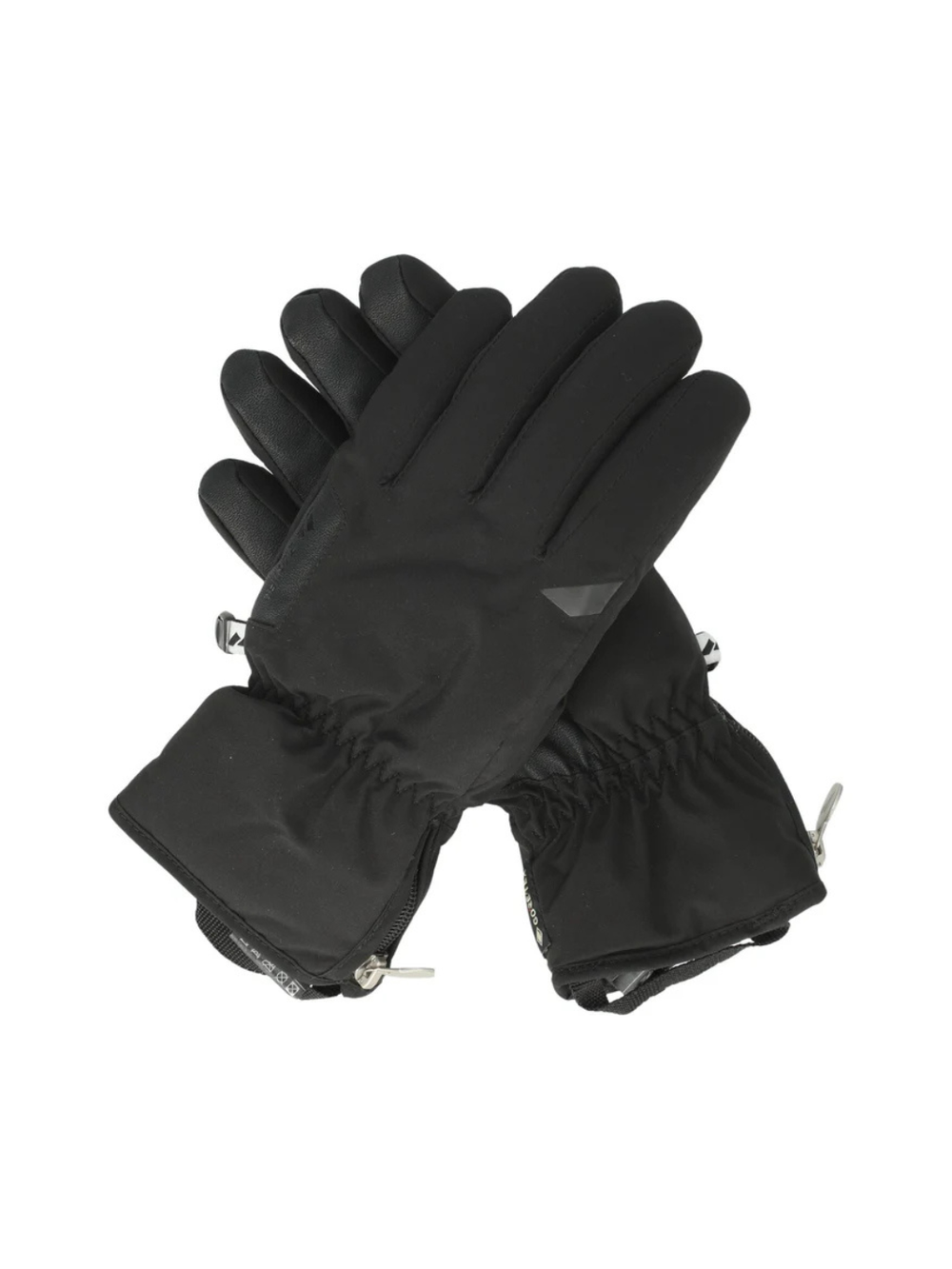 Zanier sort GTX Dame Skihandske. Materialet er 100% polyester