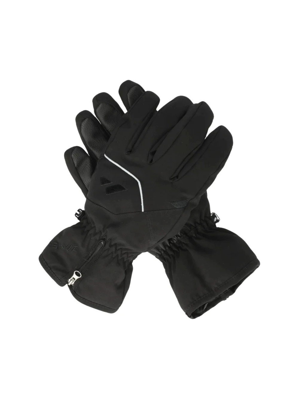 Zanier sort Reith STX Sympatex unisex Skihandske. Materialet er 100% polyester